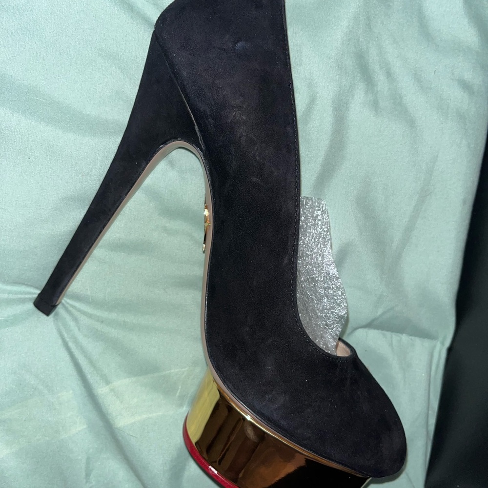 Charlotte Olympia Dolly Heels (size 7.5) never worn!! - Picture 4 of 7